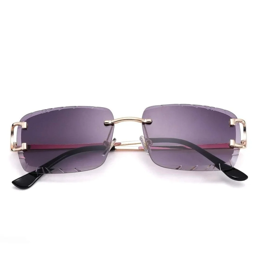 Sunglasses Men's Fashion Square Black Lens Cholo Gangs Rapper Shades Hip Hop New